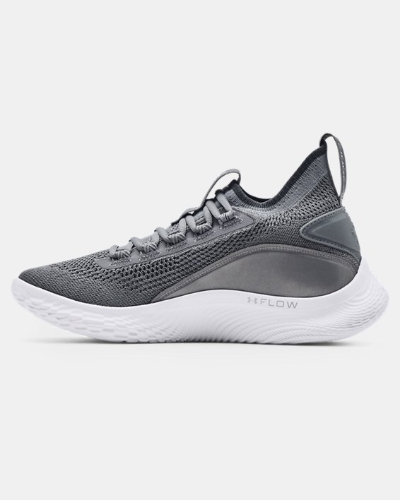 Curry Flow 8 Basketball Shoes, Gray, pdpMainDesktop image number 1